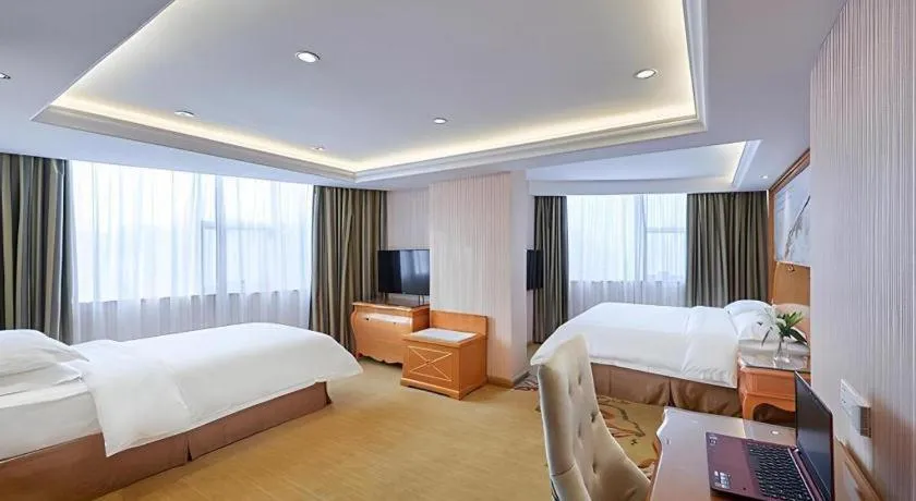 Bed in Vienna Hotel Xi'an Zhonglou