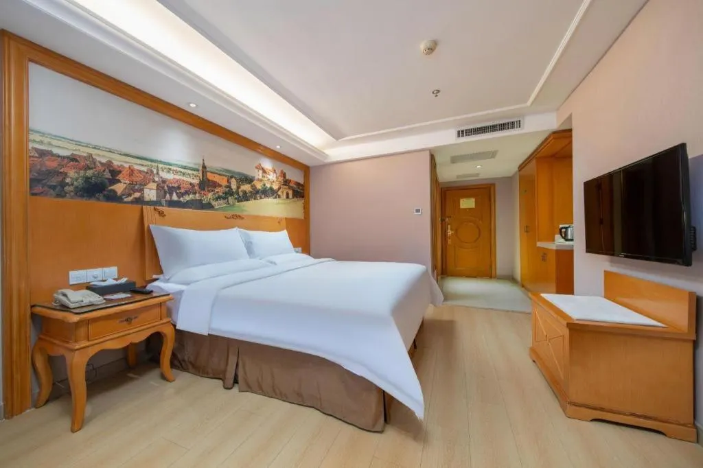 Bed in Vienna Hotel Xi'an Zhonglou