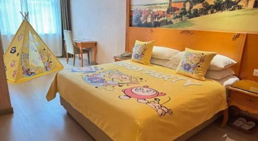 Bed in Vienna Hotel Xi'an Zhonglou