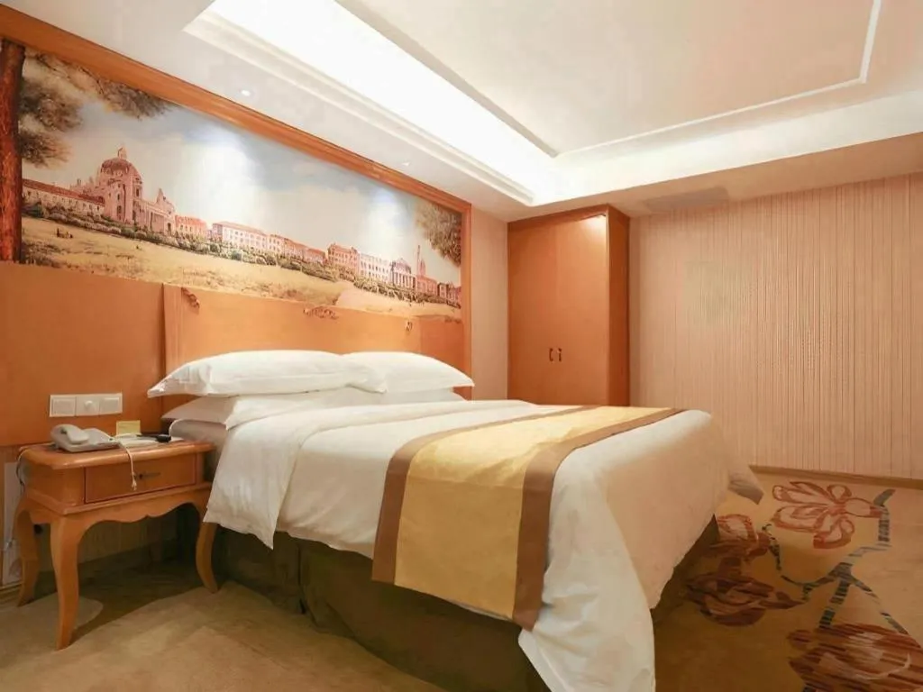 Bed in Vienna Hotel Xi'an Zhonglou