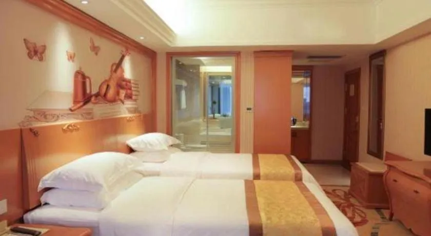 Bed in Vienna Hotel Xi'an Zhonglou