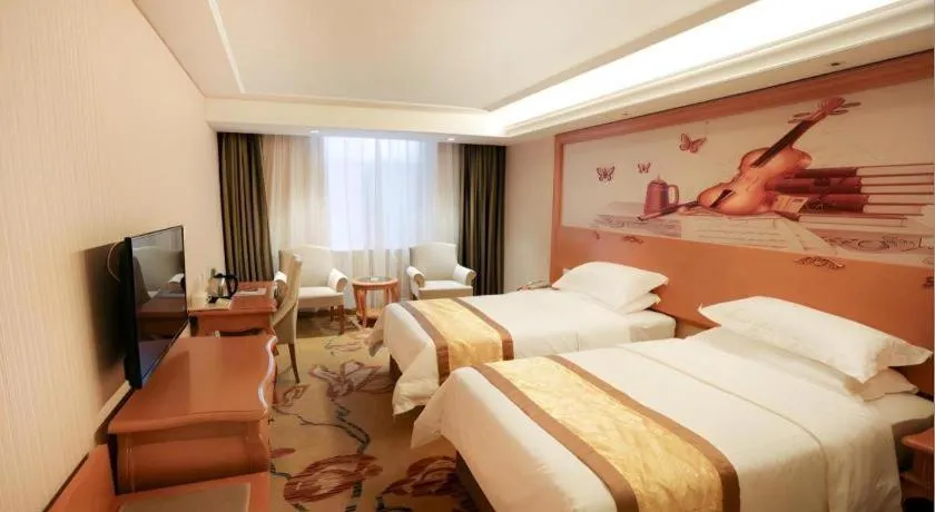 Bed in Vienna Hotel Xi'an Zhonglou