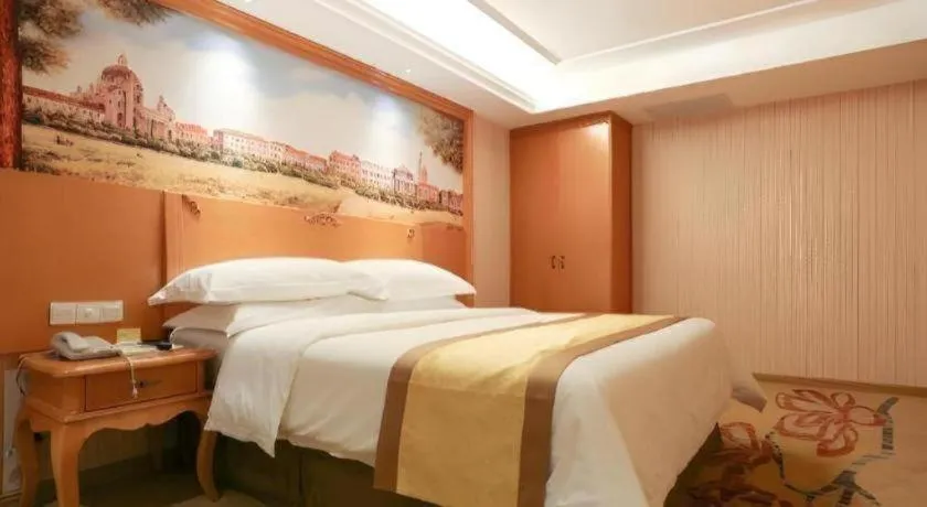 Bed in Vienna Hotel Xi'an Zhonglou