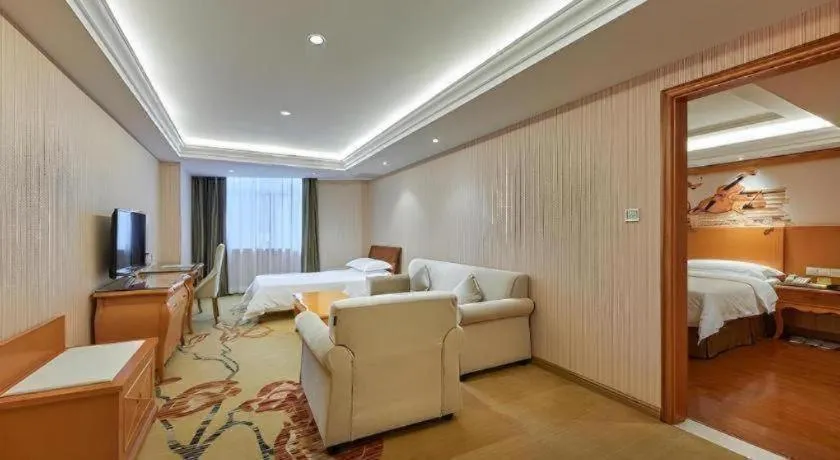 Bed in Vienna Hotel Xi'an Zhonglou