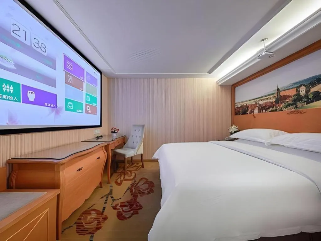 Bed in Vienna Hotel Xi'an Zhonglou