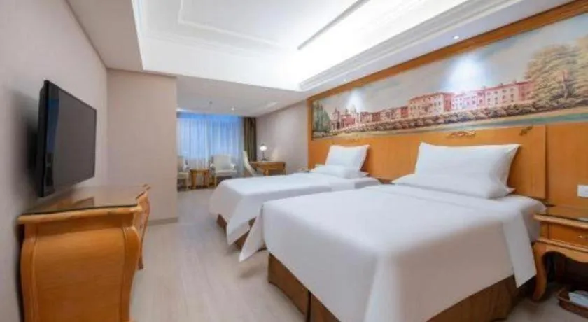 Bed in Vienna Hotel Xi'an Zhonglou