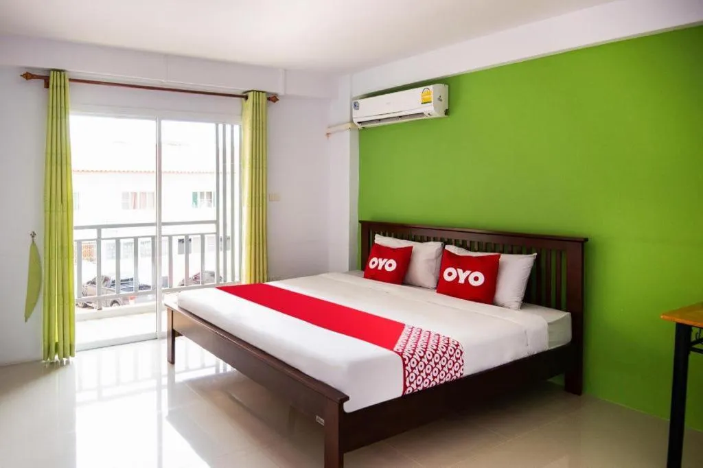 Bed in OYO 314 The Space Huahin