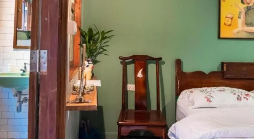 Bed in Live Local Cafe & Hotel