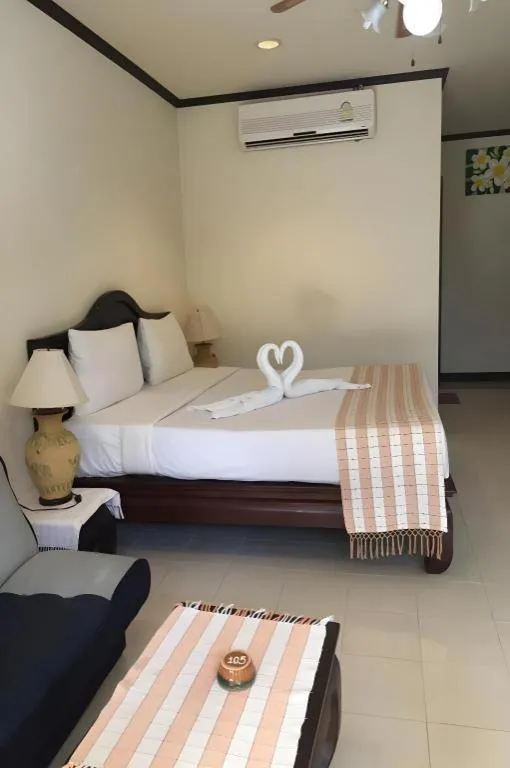 Bed in Lucky Mother Bungalow