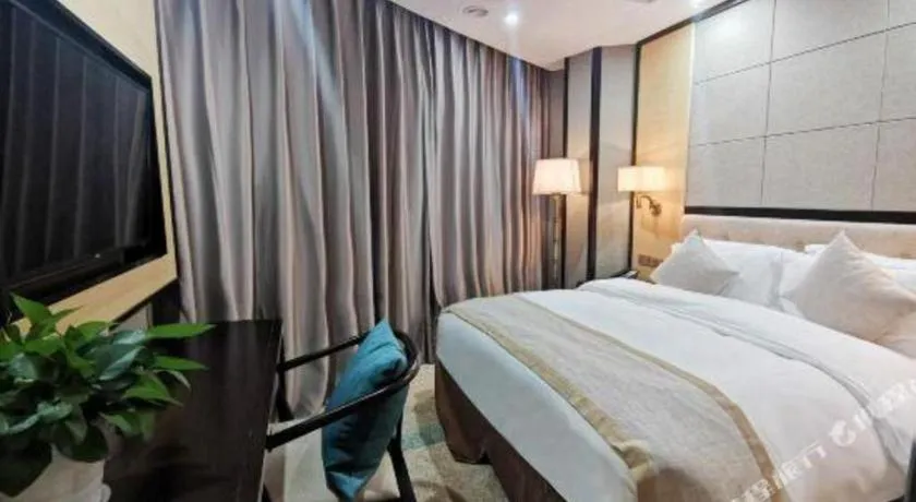Bed in Hundred Hotel Qingdao