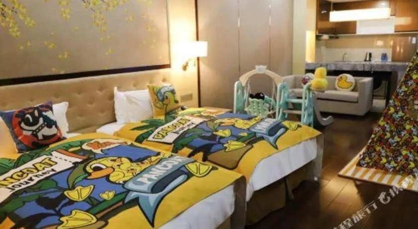 Bed in Hundred Hotel Qingdao