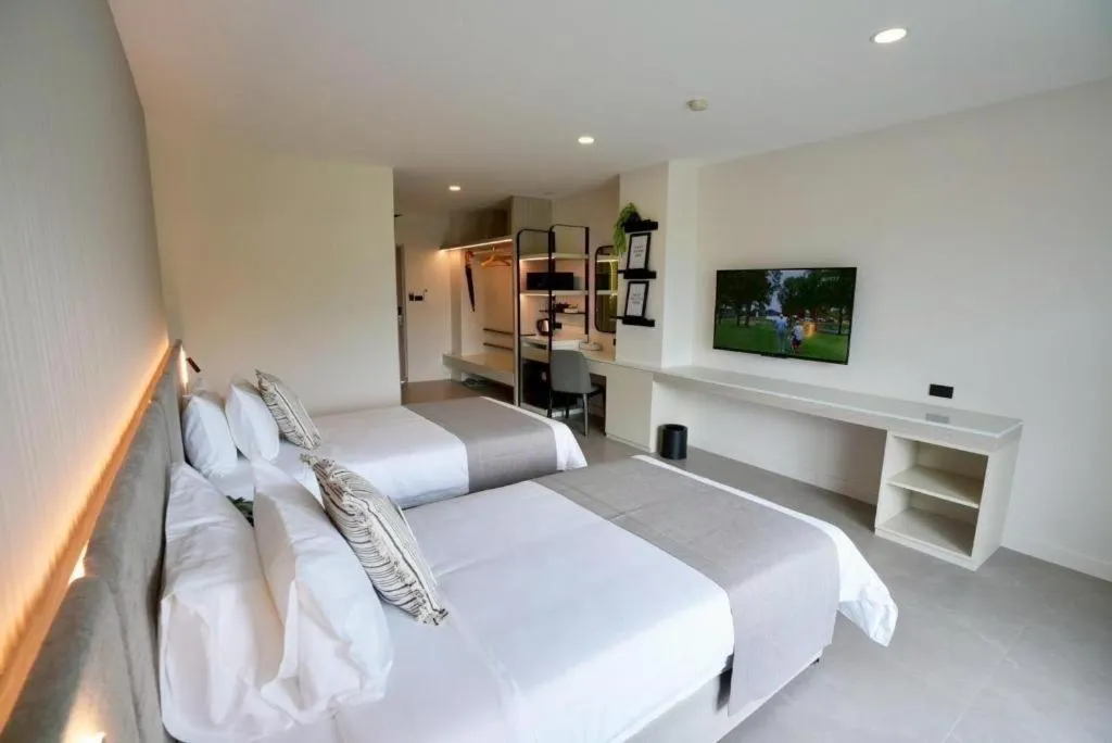 Bed in Royal Hills Golf Resort and Spa