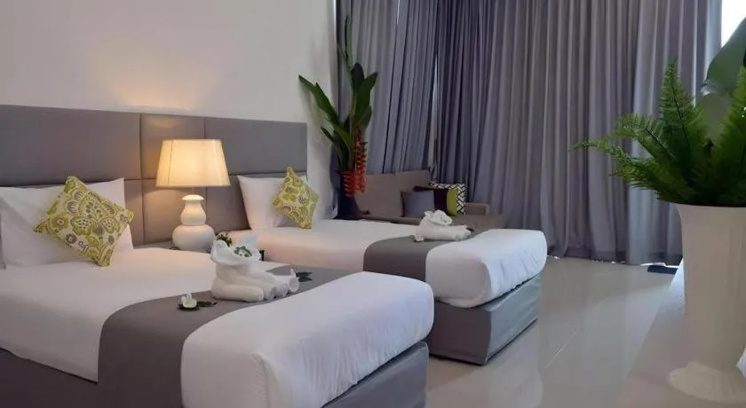 Bed in Royal Hills Golf Resort and Spa