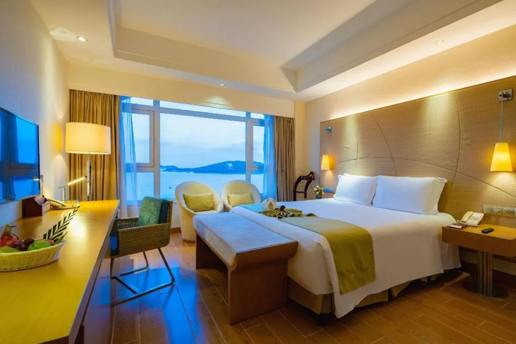 Bed in Ocean View Resort Yalong Bay