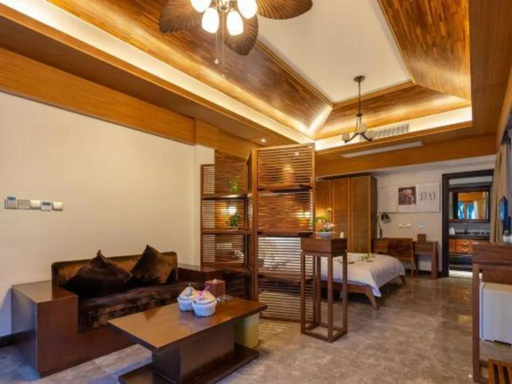 Bed in Ocean View Resort Yalong Bay