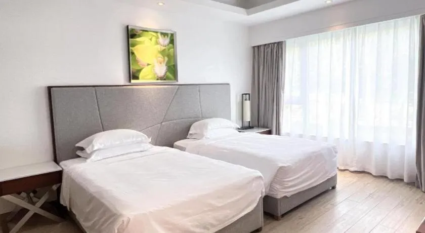 Bed in Ocean View Resort Yalong Bay