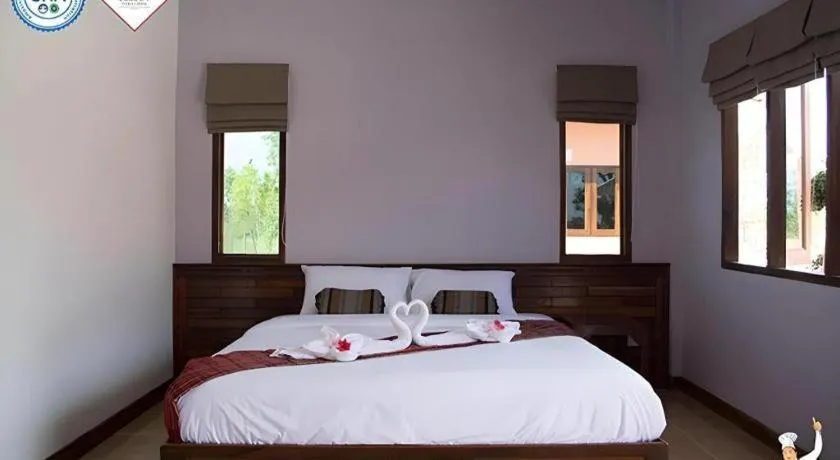 Bed in Baan Home Resort