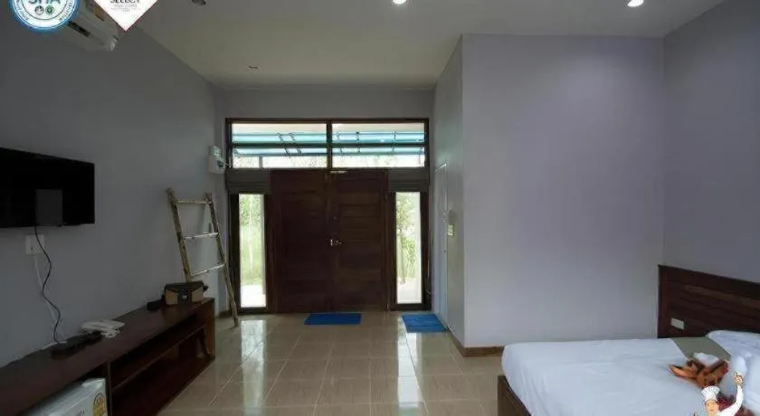 Bed in Baan Home Resort