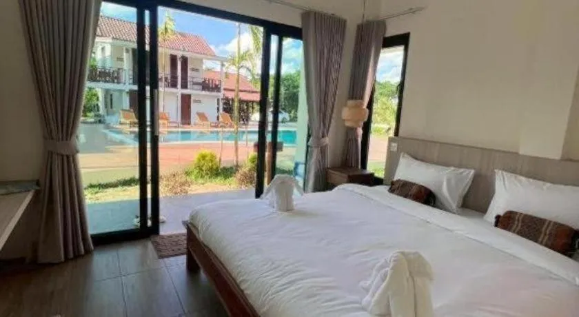 Bed in Baan Home Resort