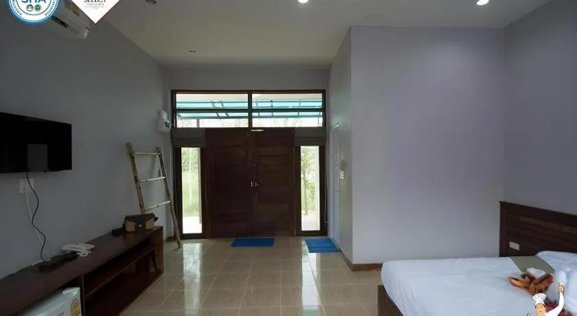 Bed in Baan Home Resort