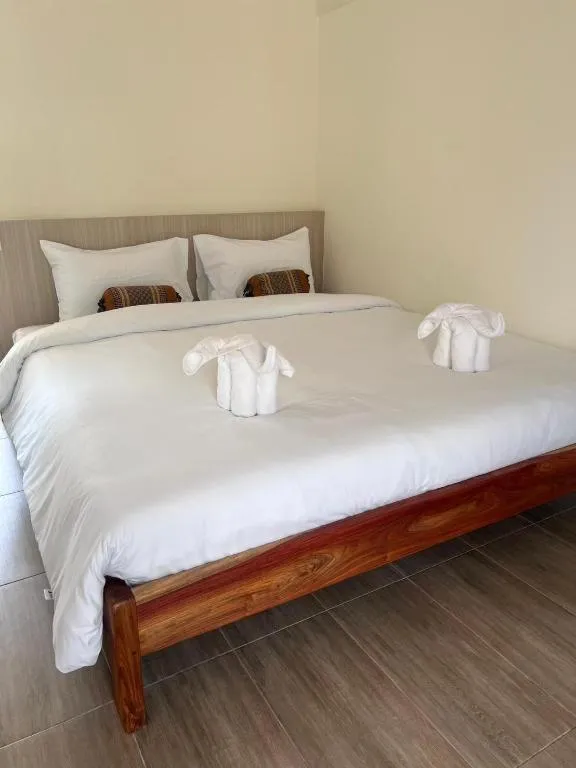 Bed in Baan Home Resort