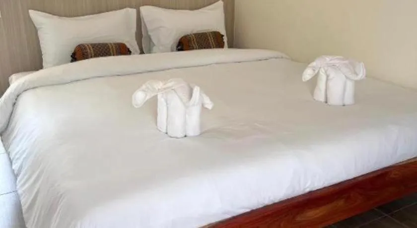 Bed in Baan Home Resort