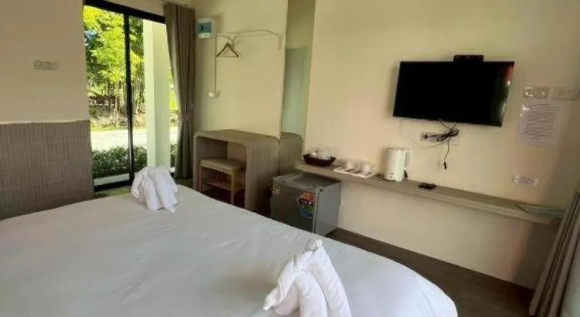 Bed in Baan Home Resort