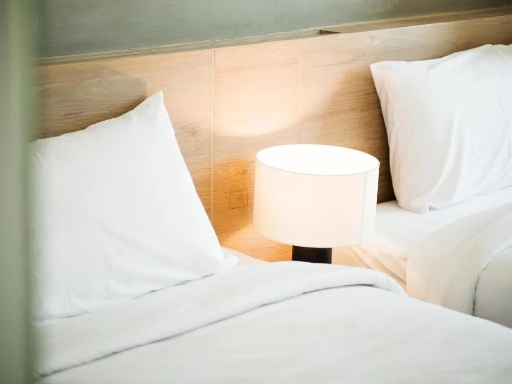 Bed in B2 Phrae Boutique and Budget Hotel