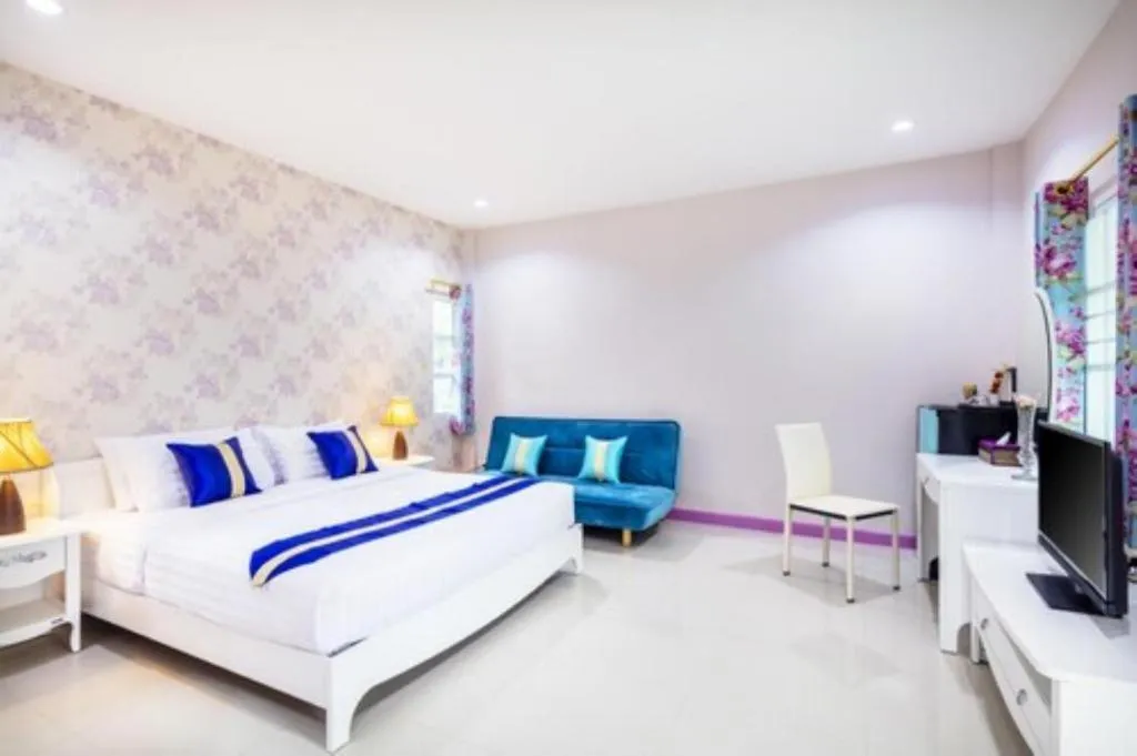 Bed in Napasawan Resort