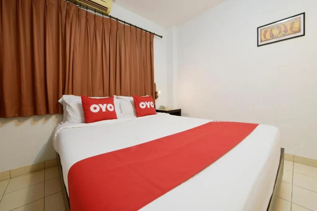 Bed in OYO 520 Pattaya Cantina