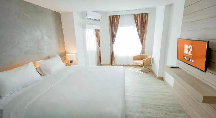 Bed in B2 Nakhonsawan Premier Hotel