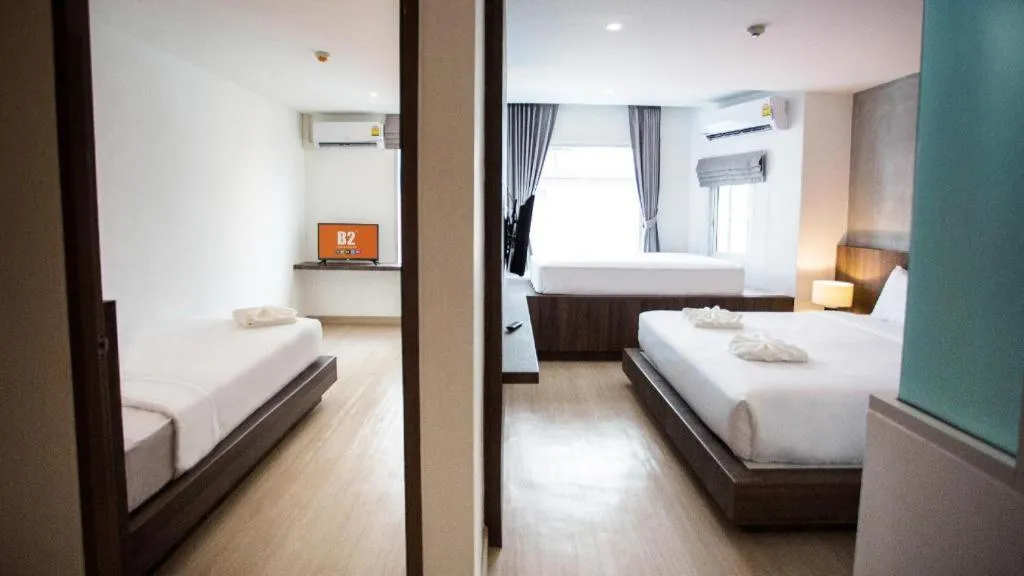 Bed in B2 Hat Yai Premier Hotel