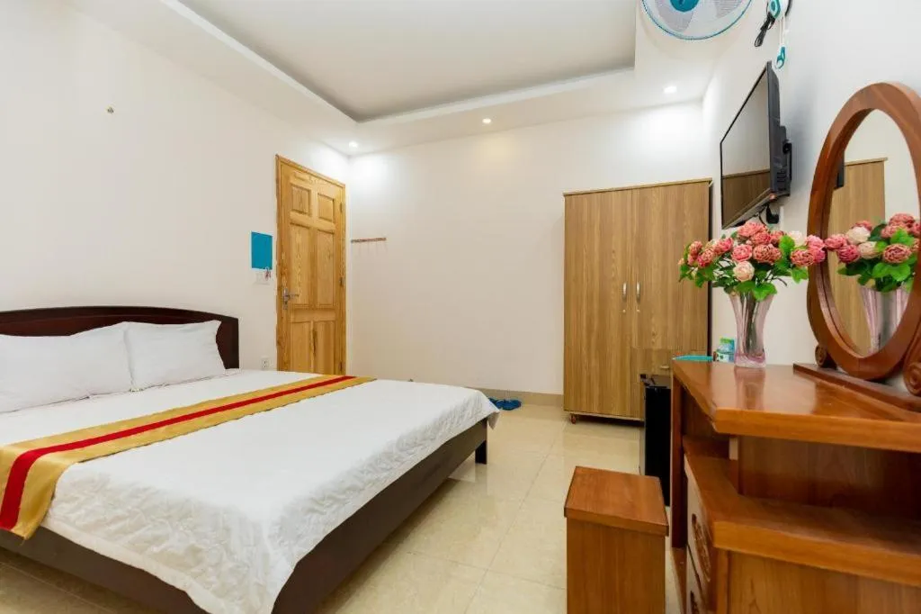 Bed in New Vung Tau Hotel