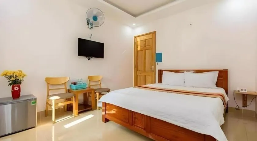 Bed in New Vung Tau Hotel