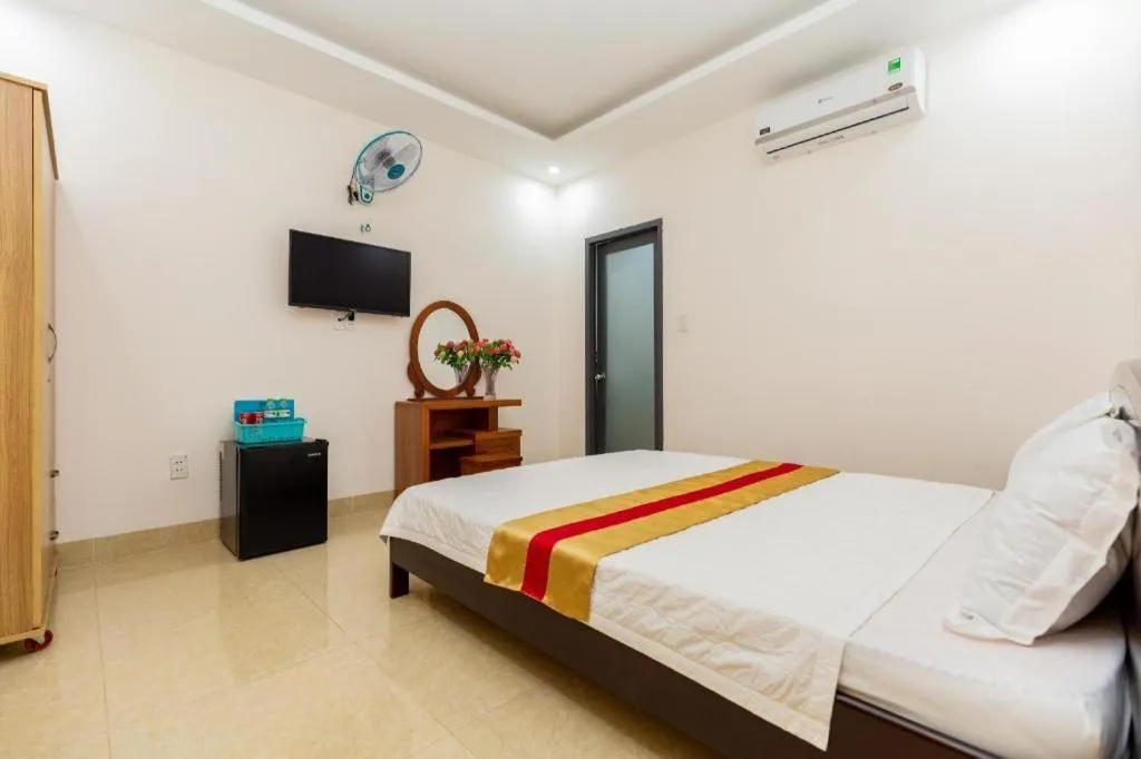 Bed in New Vung Tau Hotel