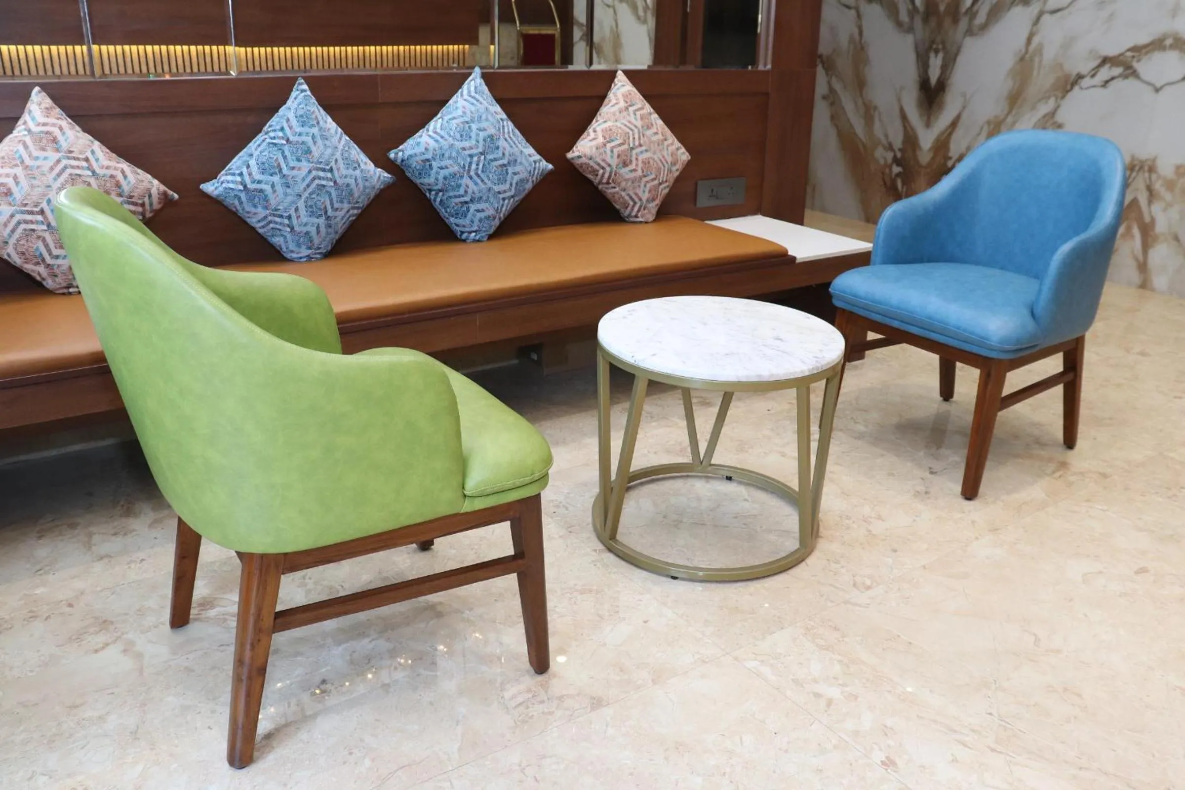 Lobby or reception in Hotel Golden Nest Thane