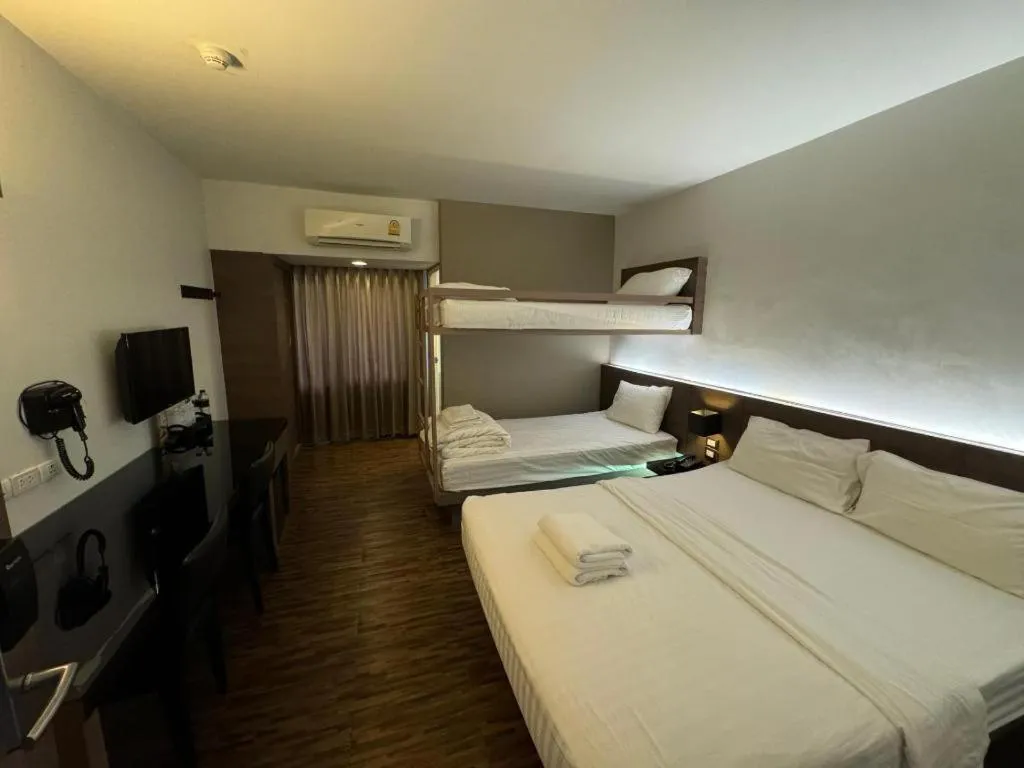 Bed in Leevana Hotel