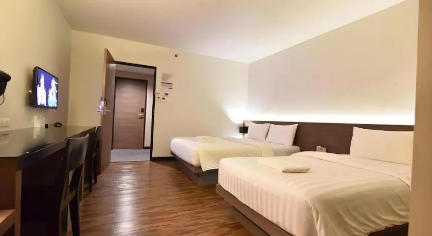 Bed in Leevana Hotel