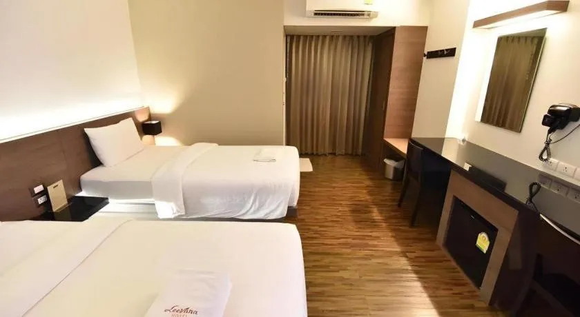 Bed in Leevana Hotel