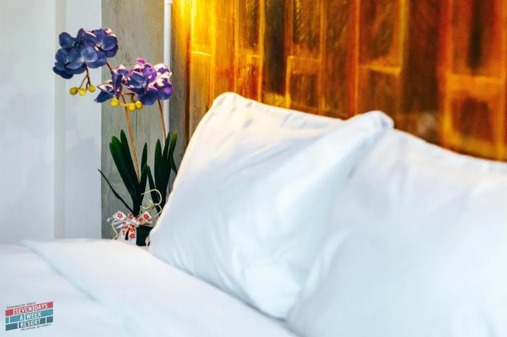 Bed in Seven Days a Week Resort