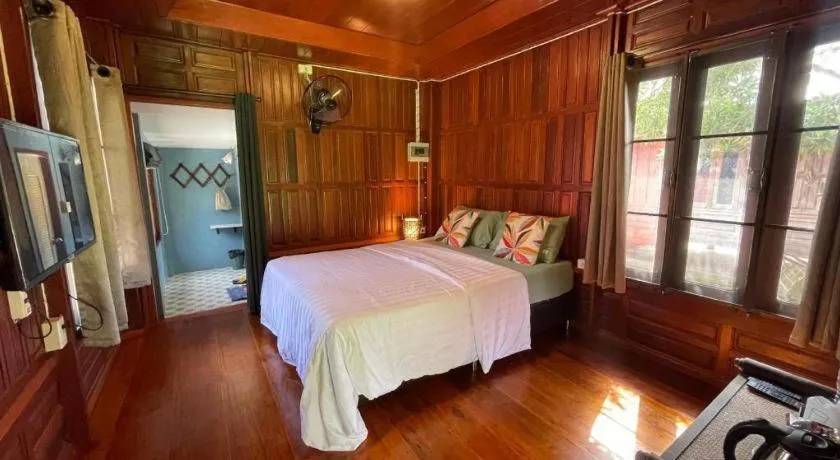 Bed in Nai Khun Khao Resort