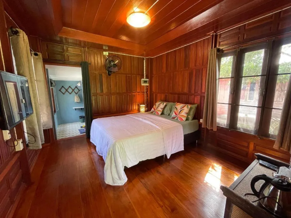 Bed in Nai Khun Khao Resort