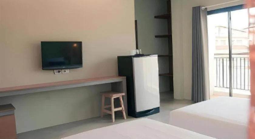 Bed in Yellow Moon Hotel