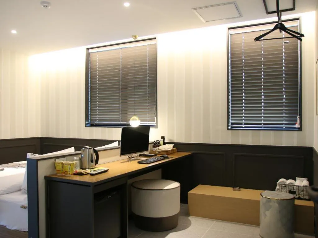 Bed in Changwon Brown dot Hotel Palyong