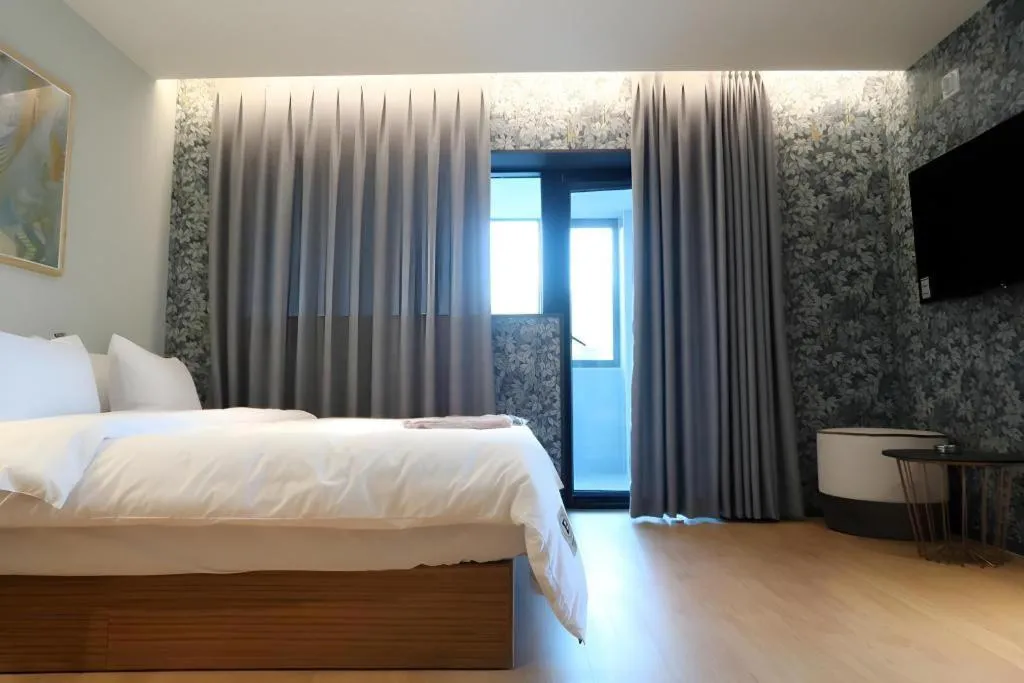 Bed in Changwon Brown dot Hotel Palyong