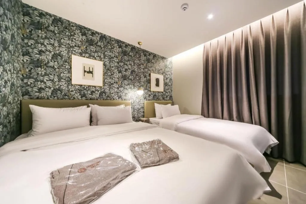 Bed in Changwon Brown dot Hotel Palyong