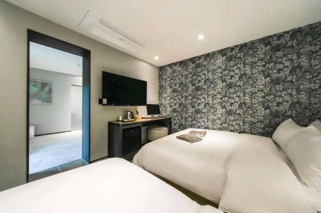 Bed in Changwon Brown dot Hotel Palyong
