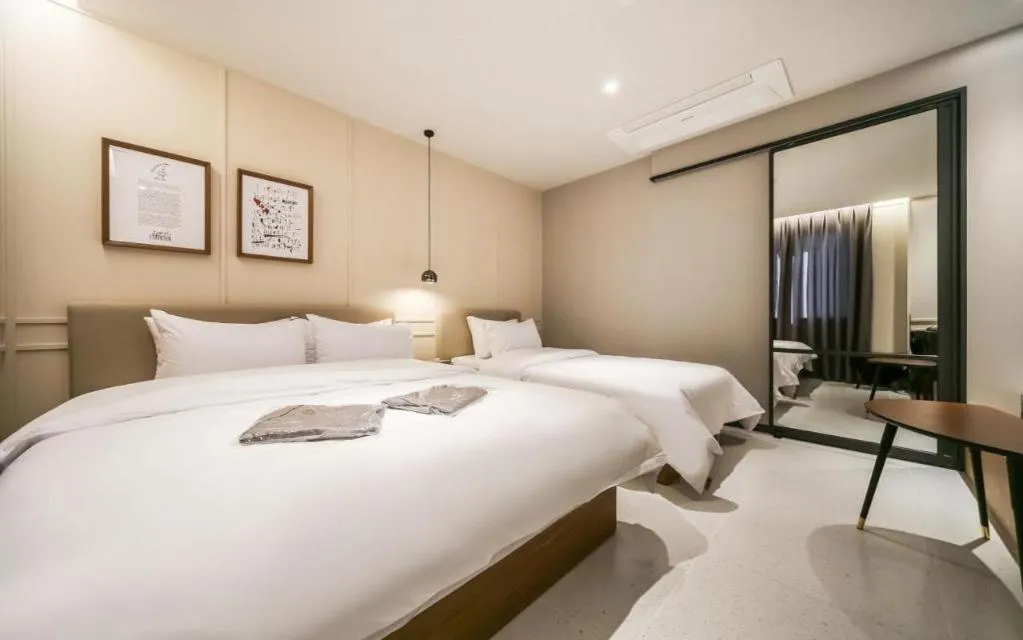 Bed in Changwon Brown dot Hotel Palyong