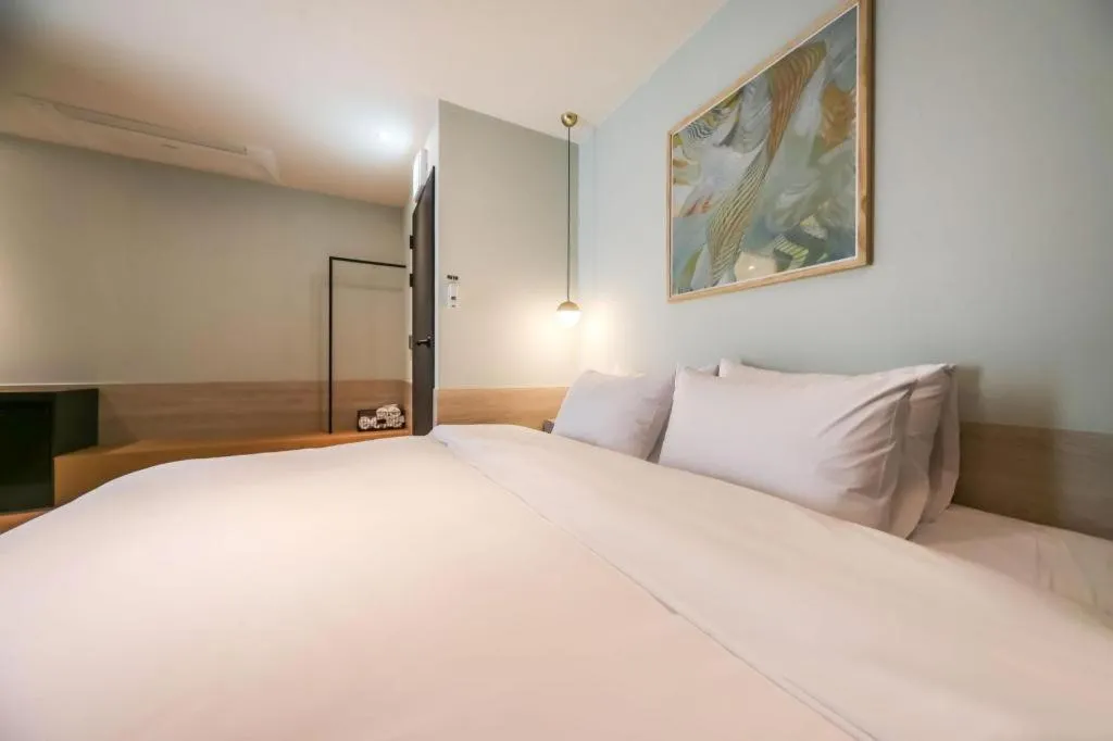 Bed in Changwon Brown dot Hotel Palyong