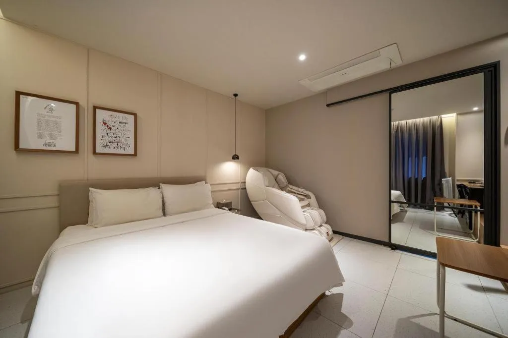 Bed in Changwon Brown dot Hotel Palyong